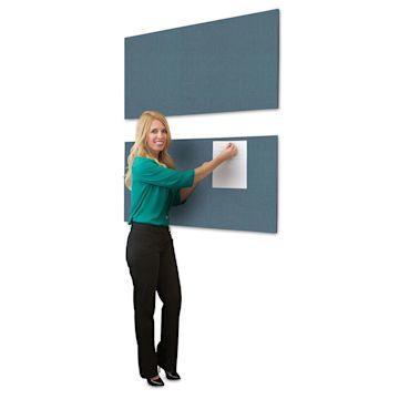 Open in modal - Screenflex Acoustical Panel - 54" x 22", Lake