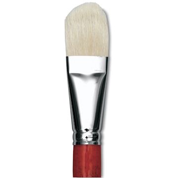 Open in modal - Da Vinci Maestro 2 Hog Bristle Brush - Filbert, Long Handle, Size 20