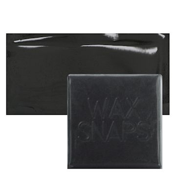 Open in modal - Enkaustikos Wax Snaps Encaustic Paint - Graphite, 40 ml snaps and swatch