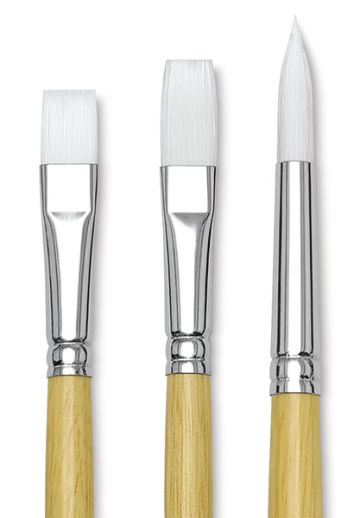 Blick Mega Golden Taklon Brushes