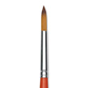 Raphael Golden Kaerell Brush - Pointed Round, Short Handle, Size 7