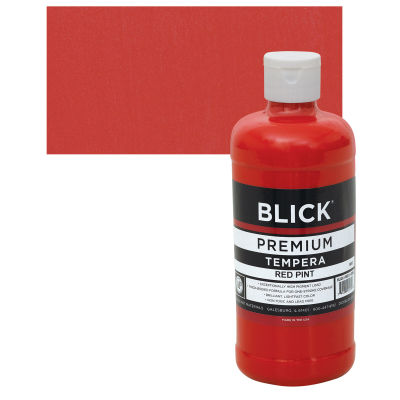 Blick Premium Grade Tempera - Red, Pint