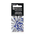 John Bead Preciosa Flat Back Crystals - Sapphire, Pkg of 72