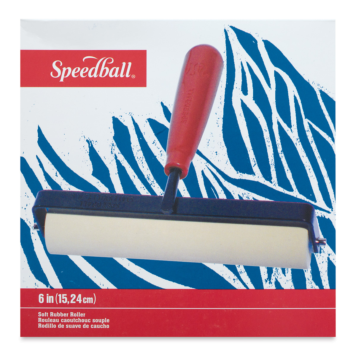 Speedball Soft Rubber Brayer - 6