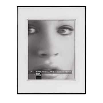 Open in modal - MCS Framatic Frame - Black, 11" x 14" w/8" x 10" Opening, Shadow Mat