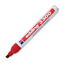 Edding Permanent Marker - Red, 3300, Chisel Nib, mm