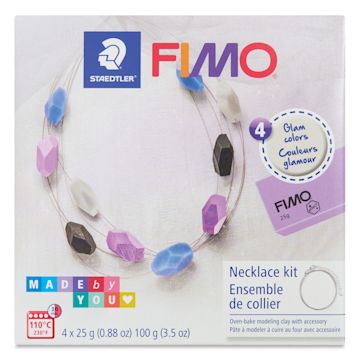 Open in modal - Staedtler Fimo Made By You Necklace Kit - front of packaging