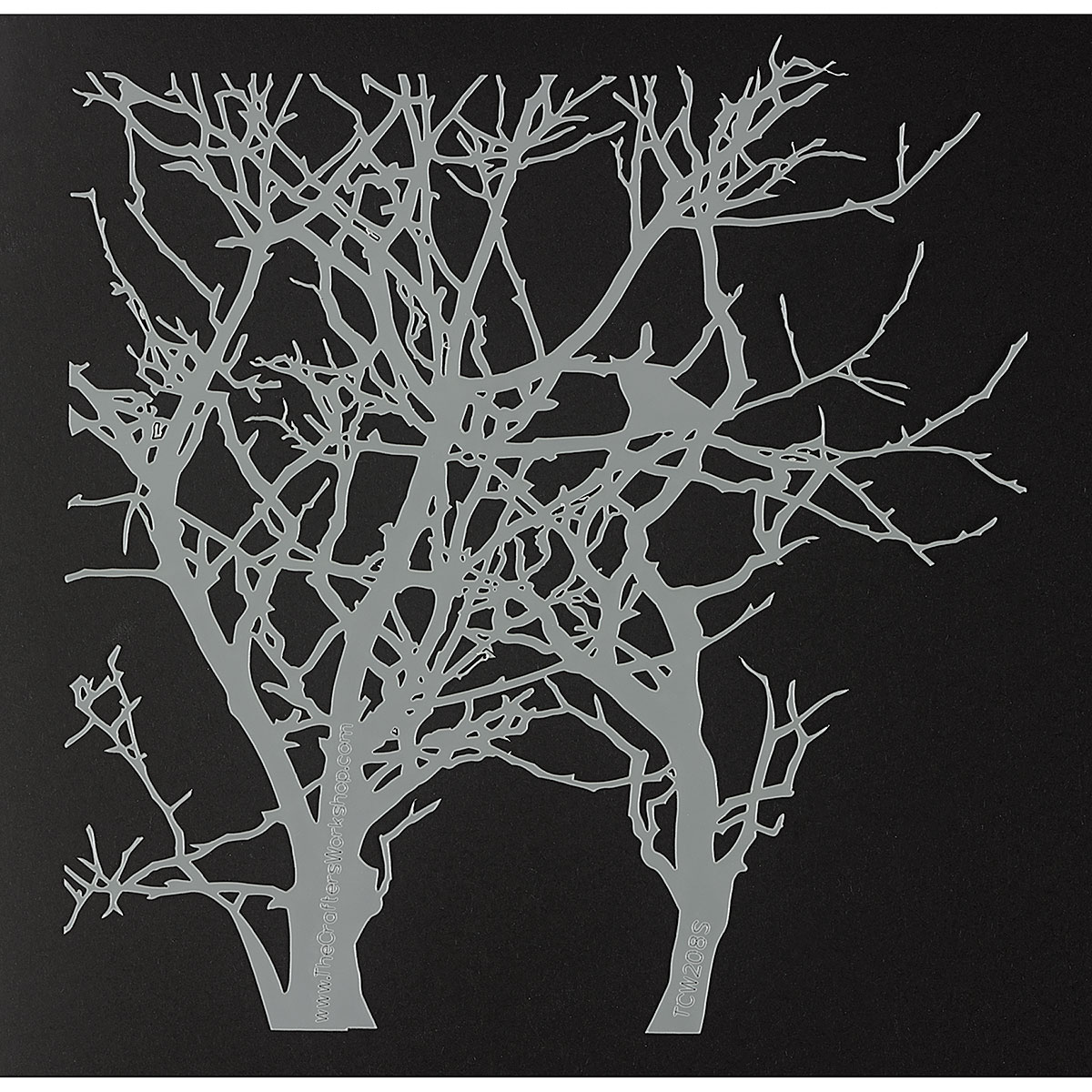 Skeletal Leaf Stencil from The Crafter's Workshop