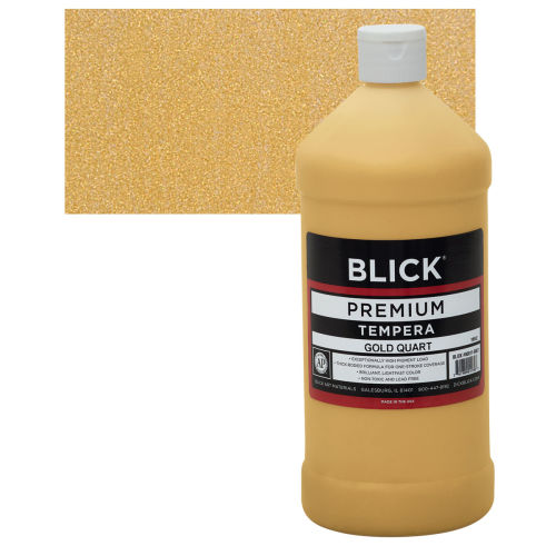 Blick Premium Grade Tempera - Black, 8 oz bottle