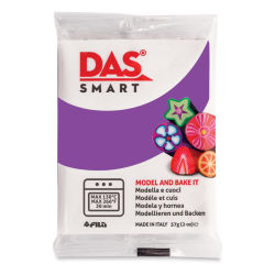DAS Smart Polymer Clay - Purple, 2 oz
