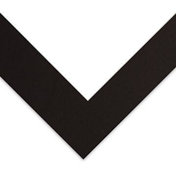 Open in modal - Blick Black Core Pre-Cut Mat - 16" x 20" w/ 10-1/2" x 13-1/2" opening