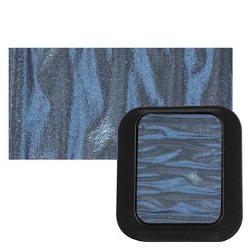 Open in modal - Finetec Artist Mica Watercolor - Sapphire Blue pan and swatch