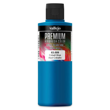 Vallejo Premium Airbrush Colors - 200 ml, Cobalt Blue