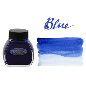 Open in modal - Platinum Pigment Ink - Blue, 60 ml, bottle with swatch