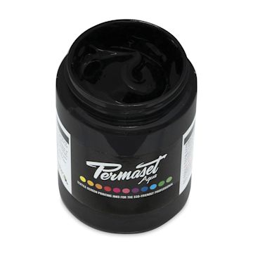 Open in modal - Permaset Aqua Fabric Ink - Jet Black, 300 ml