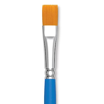 Open in modal - Princeton Select Synthetic Brush - Flat Shader, Short Handle, Size 12 close up
