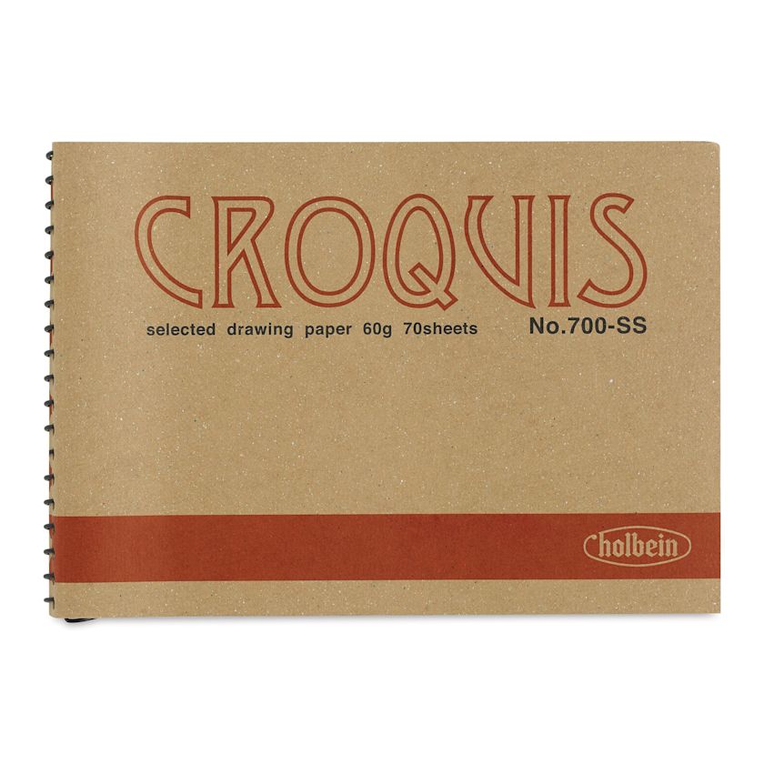 Holbein Croquis Drawing Book 41/4" x 6", Landscape, 70 Sheets
