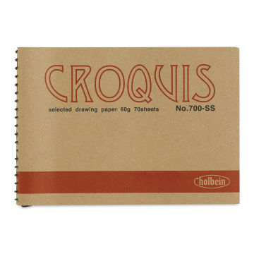 Holbein Croquis Drawing Book - 4-1/4" x 6", Landscape, 70 Sheets