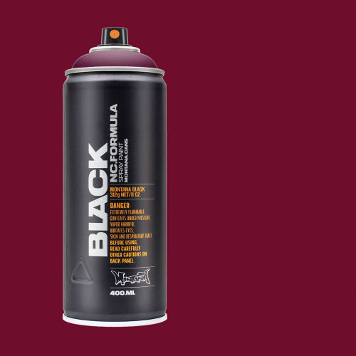 Montana Cans - Montana BLACK High-Pressure Cans Spray Color - 400ml Cans -  Black 