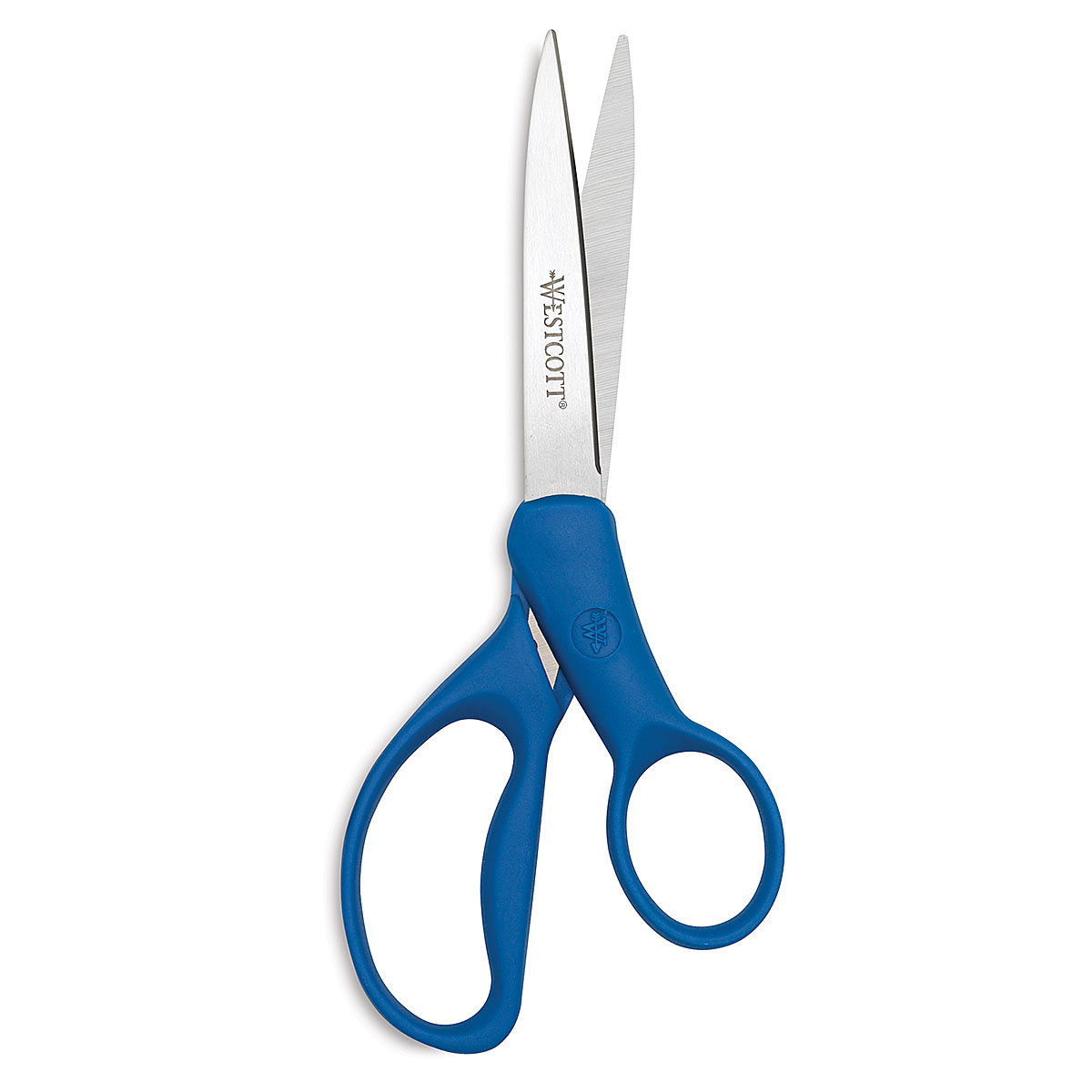 Westcott 7 All Purpose Preferred Stainless Steel Scissors, Blue (43217)