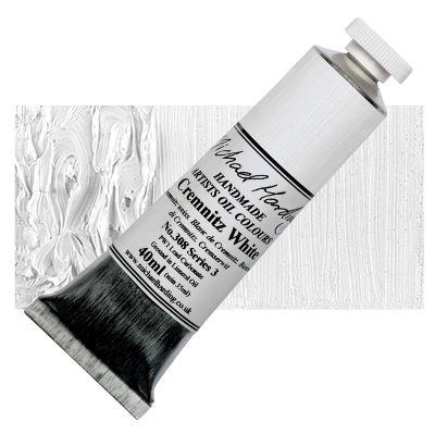Michael Harding Artists Oil Color - Cremnitz White (Linseed Oil), 40 ml