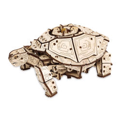 EWA Eco-Wood-Art Animal 3D Wood Kit - Turtle (assembled kit)