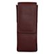 Girologio 3 Leather Pen Case - Antique Brown