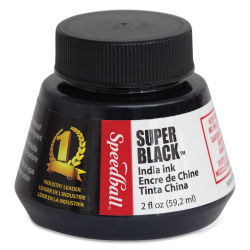 Super Black India Ink 2oz