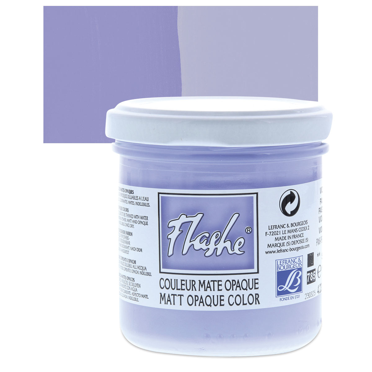 Flashe Paint Colour Chart