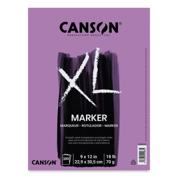 Canson XL Marker Pads - Front Cover of 100 sheet pad 