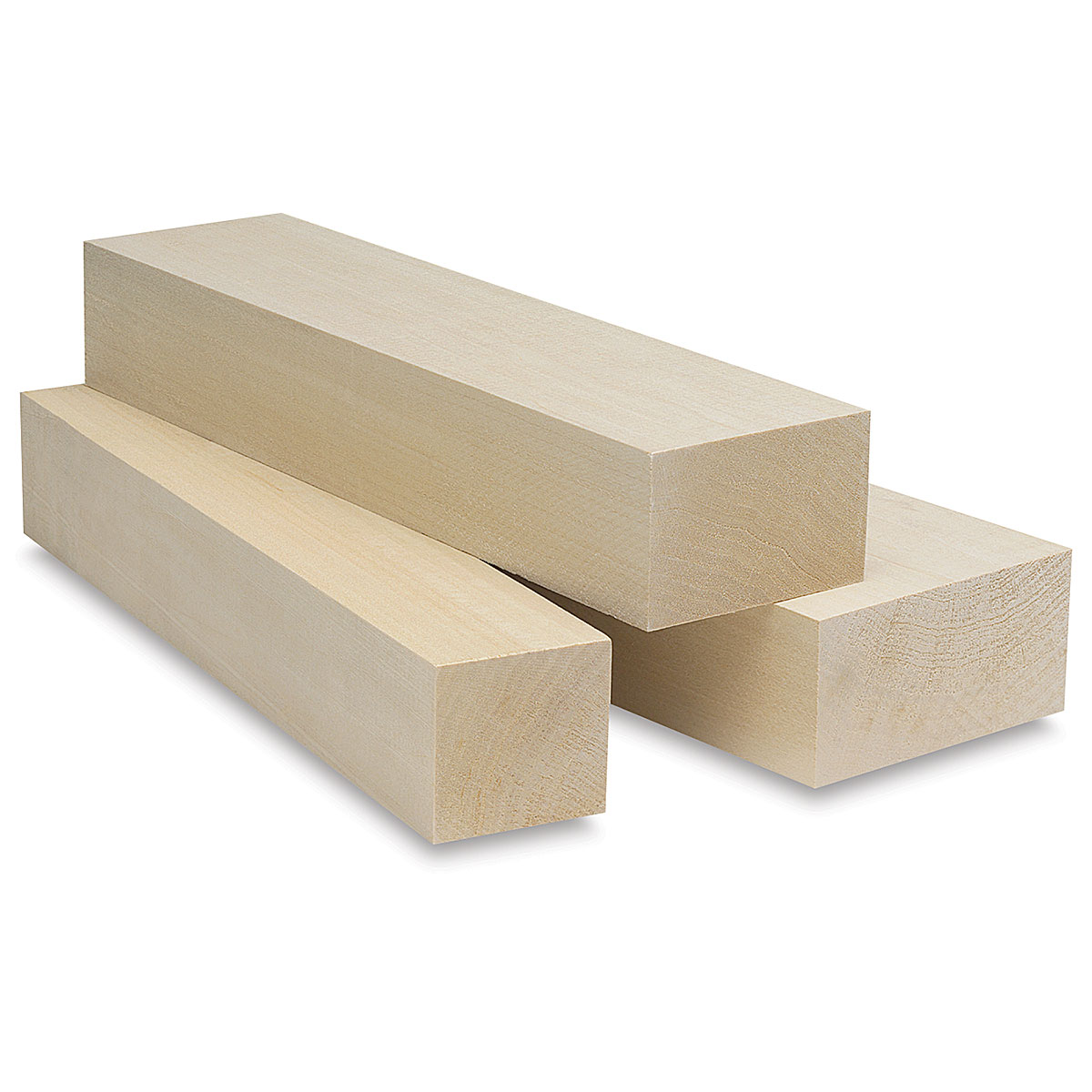 2 Inch Basswood Carving Blocks - 8 Inch Lengths