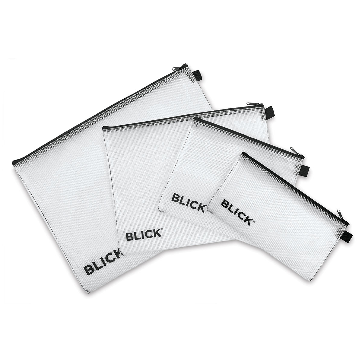Blick Mesh Zipper Bag - 10 x 13
