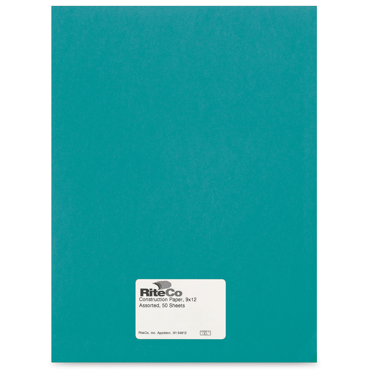 RiteCo Construction Paper - Assorted Colors, 9 x 12, 50 Sheets