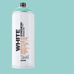Montana White Spray Paint - Nemo, 400 ml, Spray Can with Swatch