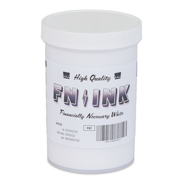 Open in modal - FN Ink Plastisol Screen Printing Ink - White, Pint