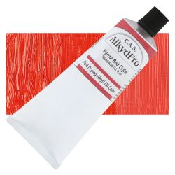 CAS AlkydPro Fast-Drying Alkyd Oil Color - Pyrrol Red Light, 120 ml tube