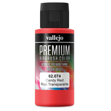 Vallejo Premium Airbrush Colors - 60 ml, Candy Red
