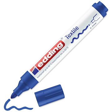 Open in modal - Edding 4500 Textile Pen - Blue