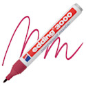 Edding Permanent Marker - Carmine Red, 3000, Bullet Nib