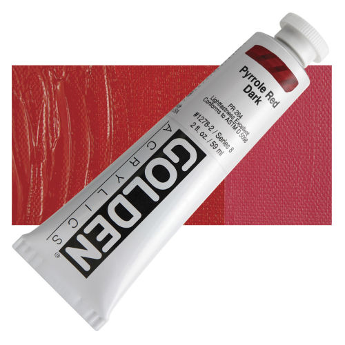 Golden Paintworks Mural and Theme Acrylic Paint - Pyrrole Red, 16