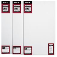 Blick Premier Heavyweight Stretched Cotton Canvas - 36" x 60", 1-3/8" Profile Pkg of 3