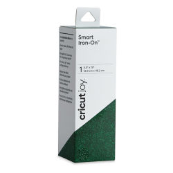Cricut Joy Smart Iron-On - Glitter Kelly Green, 5-1/2" x 19", Roll (In packaging)