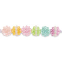 Rico Design Itoshii Plastic Bundle Beads - Pkg of 18, Pastels, 10 mm