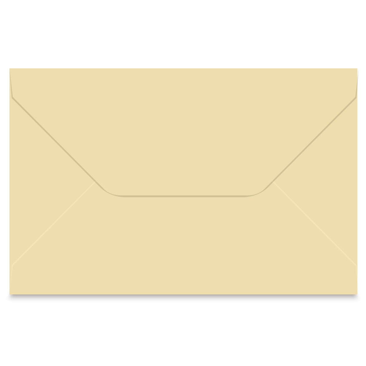 Arturo Unglued Envelope - 6-1/4 inch x 8-1/4 inch, Soft White, Large Invitation