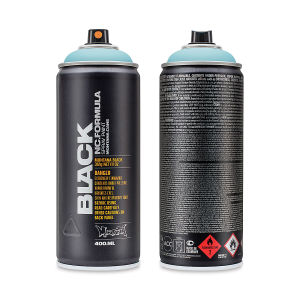 Montana Black Spray Paint - True Cyan 50%, 400 ml can