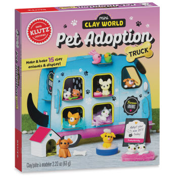 Klutz Mini Clay World Pet Adoption Truck, Kit