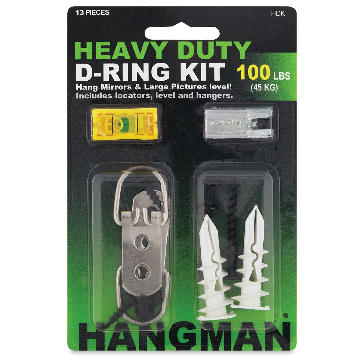 Hangman HDK Heavy-duty D-ring Hanging Kit for sale online 