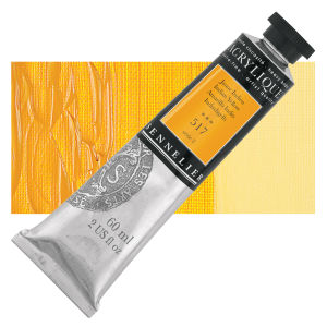 Sennelier Extra-Fine Artist Acryliques - Indian Yellow, 60 ml tube