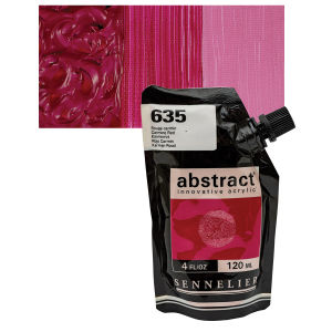 Sennelier Abstract Acrylic - Carmine Red, 120 ml pouch