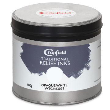 Cranfield Traditional Relief Ink - Opaque White, 500 g